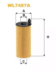 WIX FILTERS wl7487a -  Масляный фильтр
